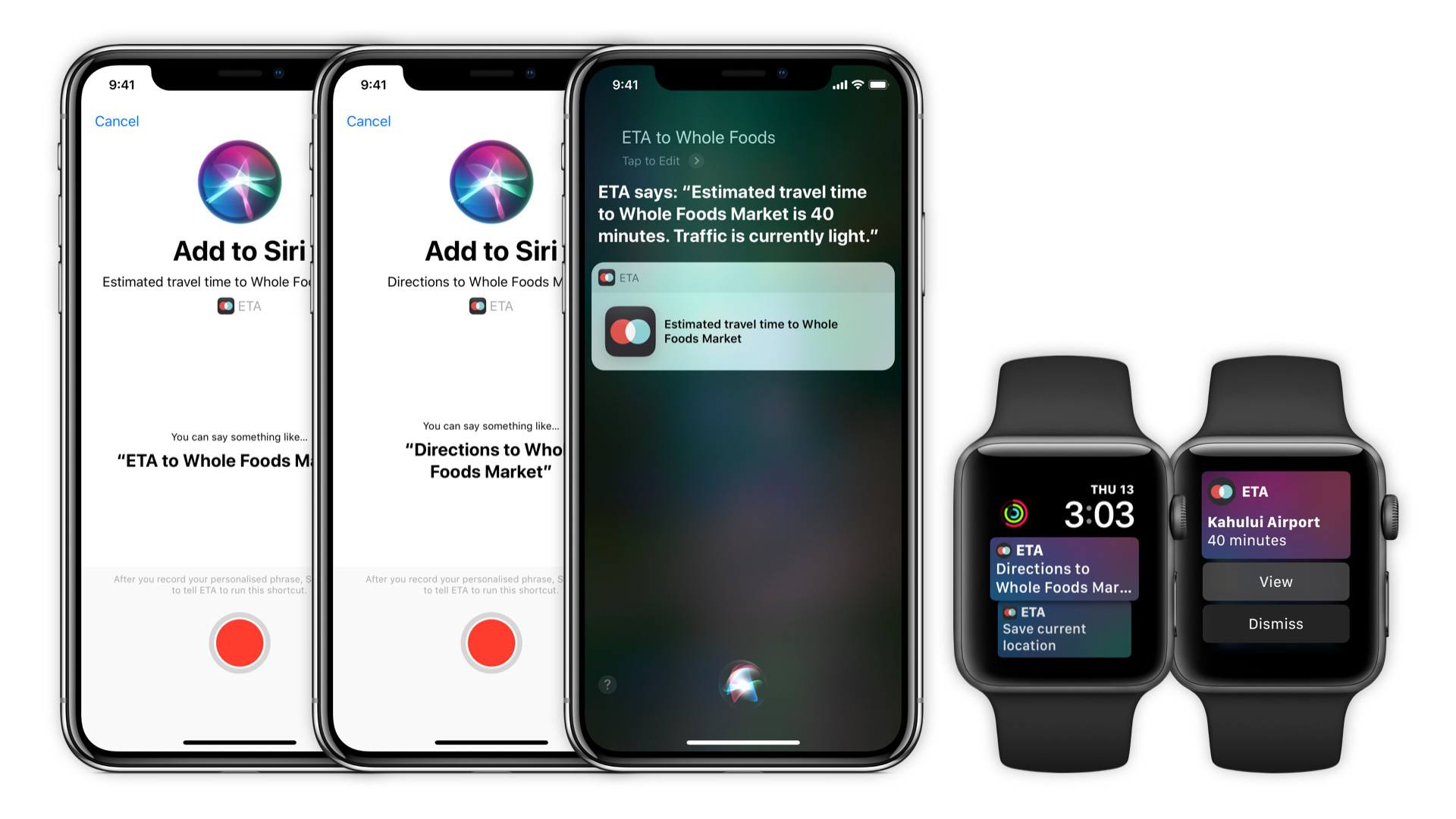 Create shortcuts on your phone and get intelligent prompts on your Apple Watch